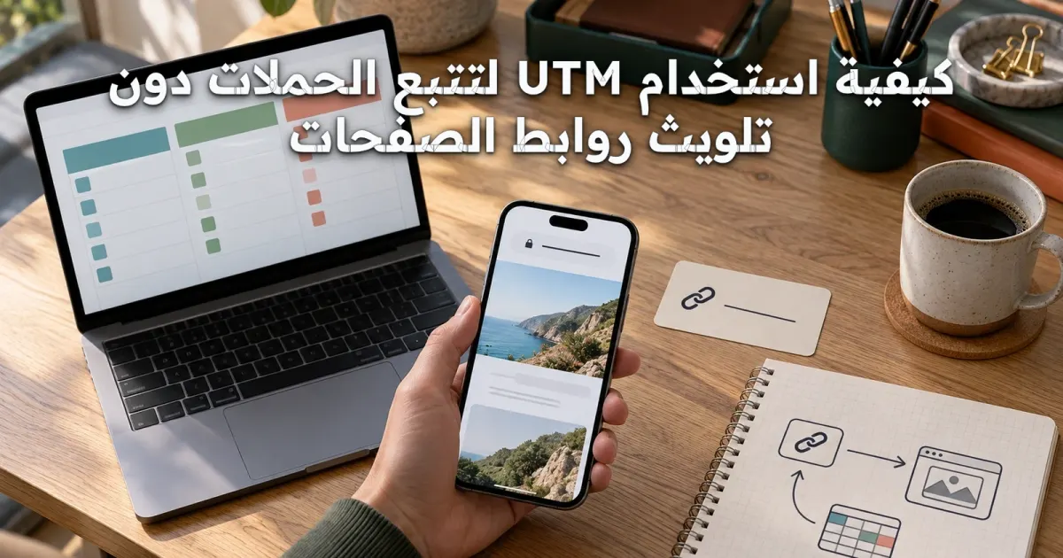 كيفية استخدام UTM لتتبع الحملات دون تلويث روابط الصفحات