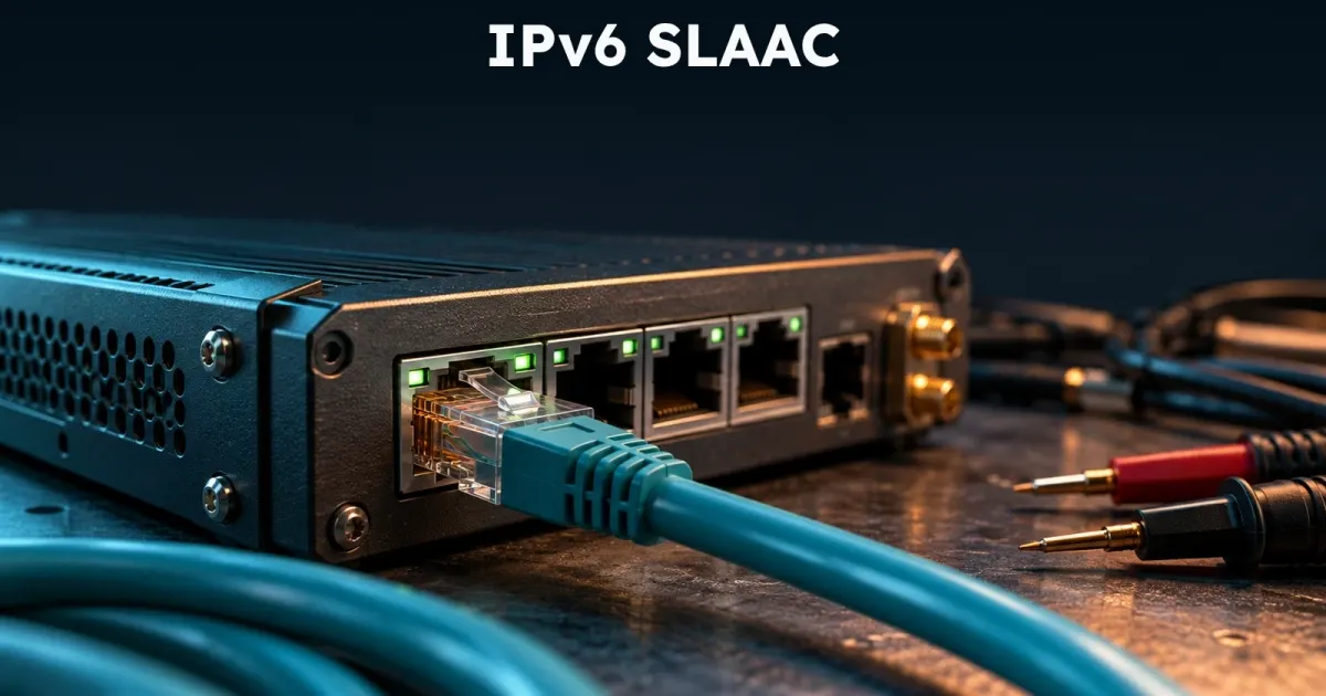 IPv6 SLAAC: كيف يحصل الجهاز على عنوان دون DHCP تقليدي؟