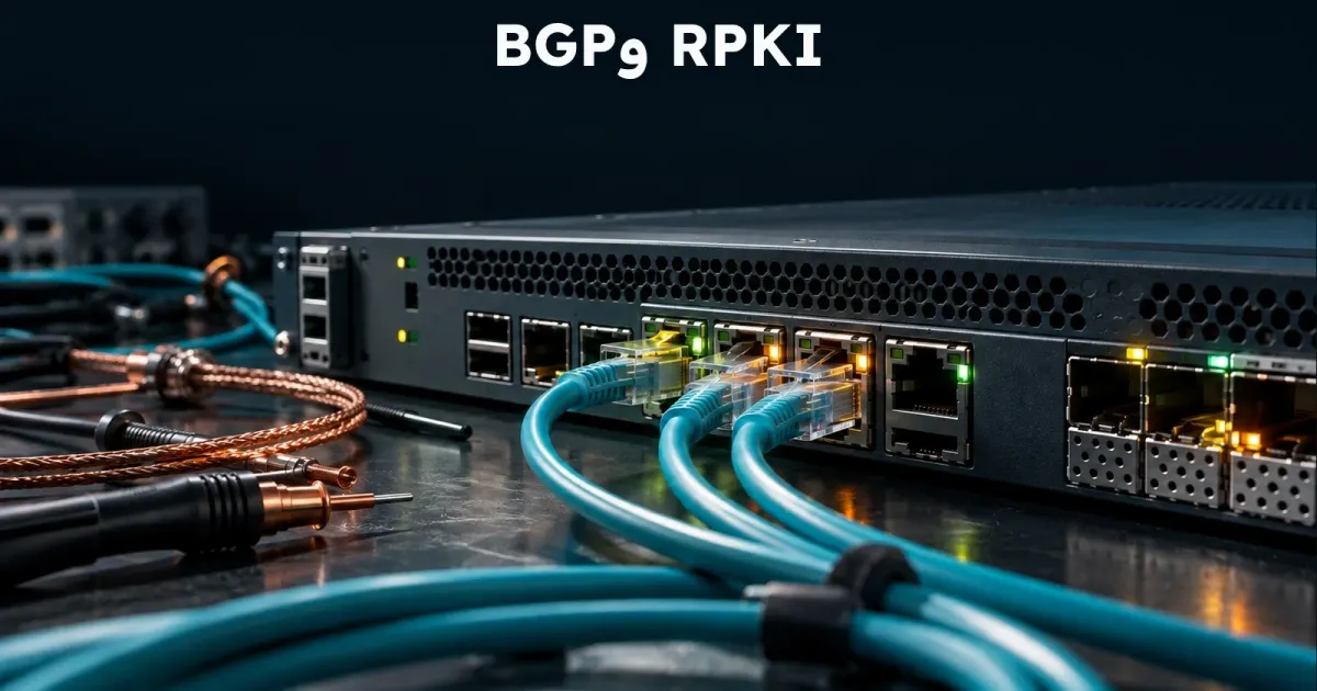 RPKI وBGP: كيف تقلل الشبكات إعلان مسار إلى Prefix لا تملكه؟