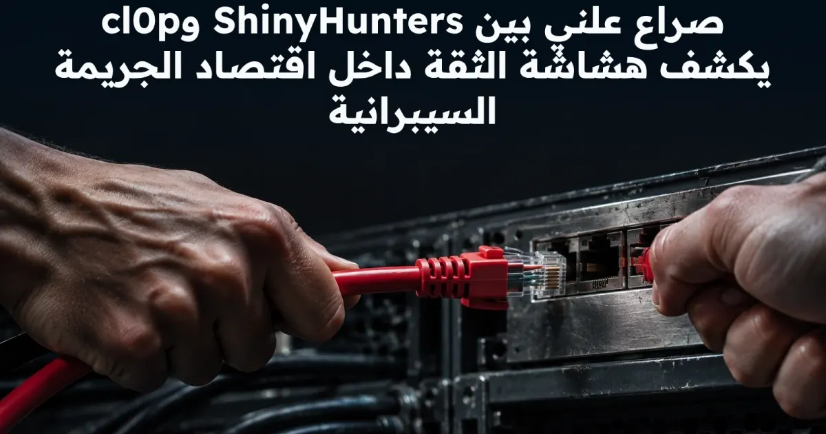 صراع علني بين ShinyHunters وcl0p يكشف هشاشة الثقة داخل اقتصاد الجريمة السيبرانية