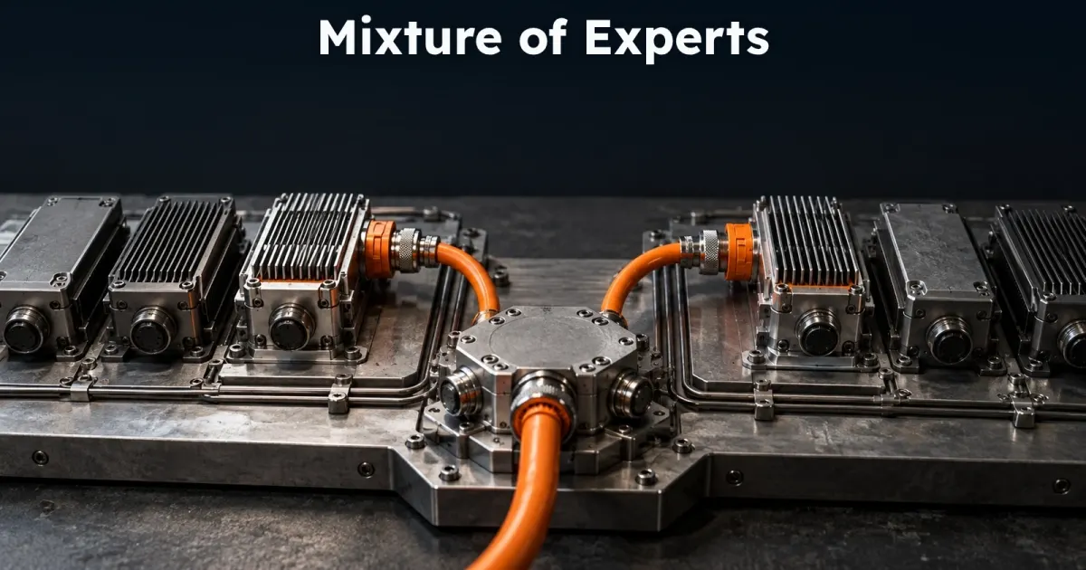 Mixture of Experts: لماذا لا تستخدم بعض النماذج كل المعاملات في كل Token؟