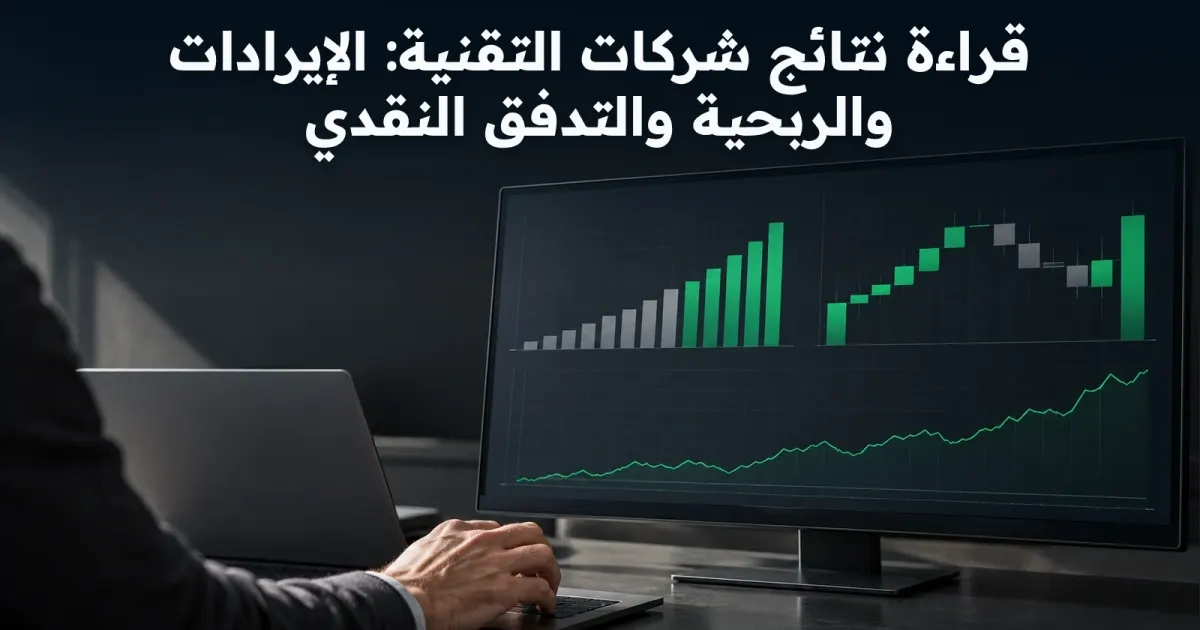 قراءة نتائج شركات التقنية: الإيرادات والربحية والتدفق النقدي