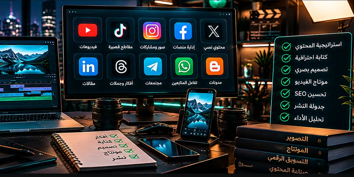 صناعة المحتوى