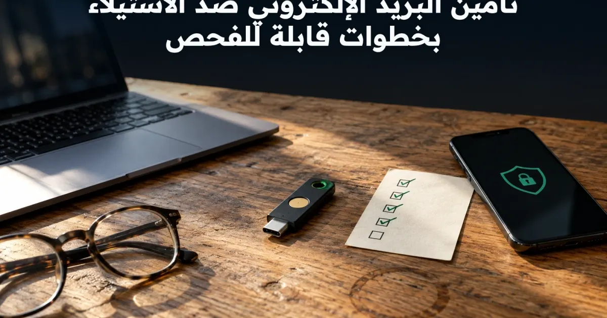 تأمين البريد الإلكتروني ضد الاستيلاء بخطوات قابلة للفحص