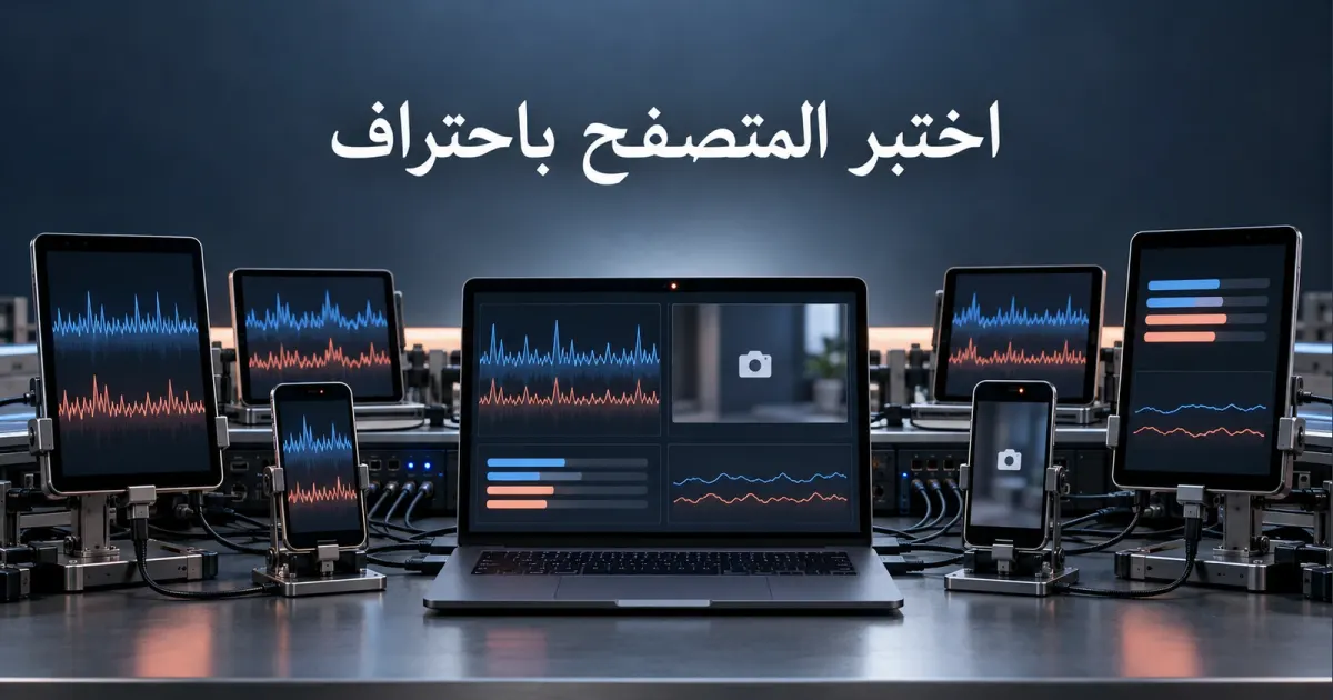 اختبارات المتصفح: الأداء والاستقرار وWebRTC والأذونات والتخزين