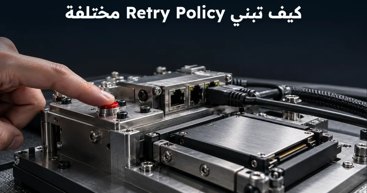 كيف تبني Retry Policy مختلفة للنقر والتحميل وطلبات API