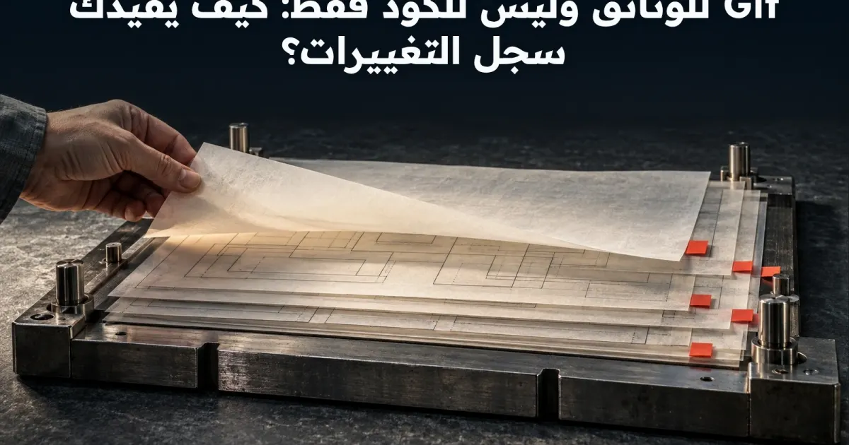 Git للوثائق وليس للكود فقط: كيف يفيدك سجل التغييرات؟