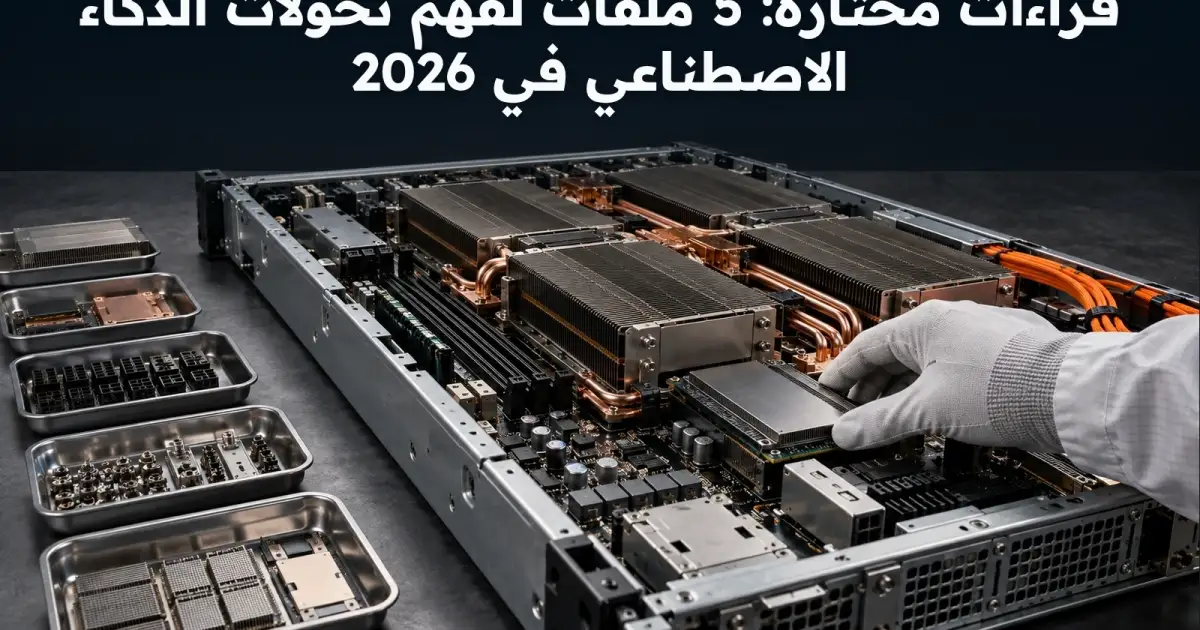 قراءات مختارة: 5 ملفات لفهم تحولات الذكاء الاصطناعي في 2026