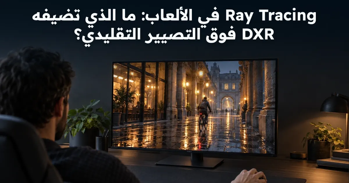 DXR أثناء الحركة: كيف توازن أثر تتبع الأشعة مع زمن الإطار؟