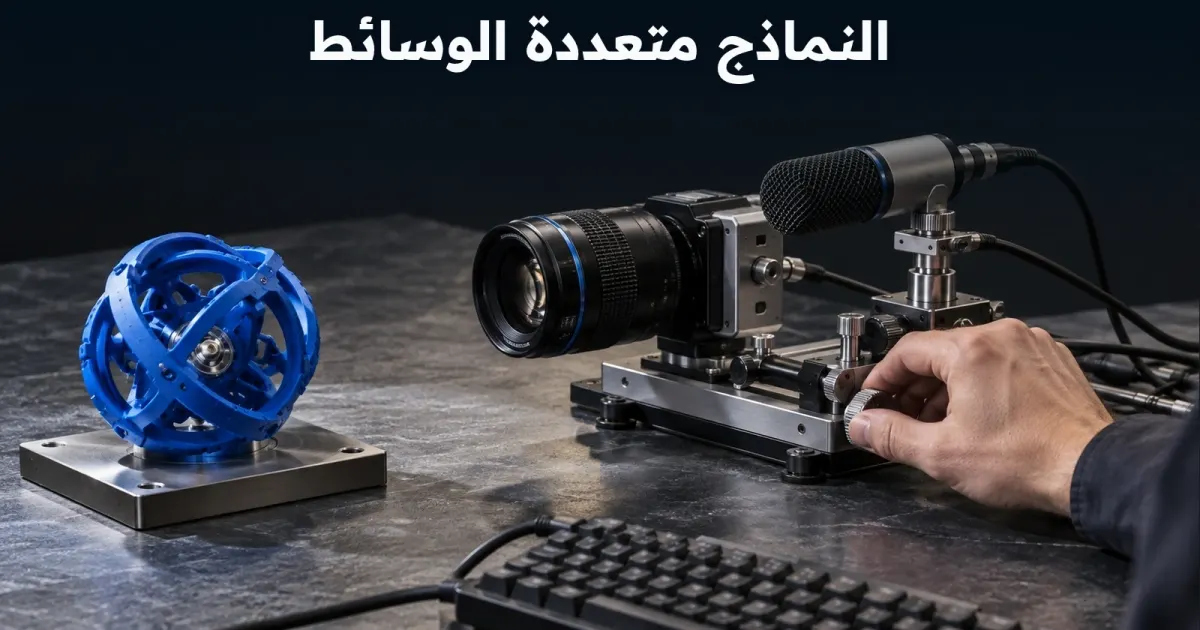 النماذج متعددة الوسائط: ماذا يتغير عندما يفهم النموذج النص والصورة والصوت معًا؟