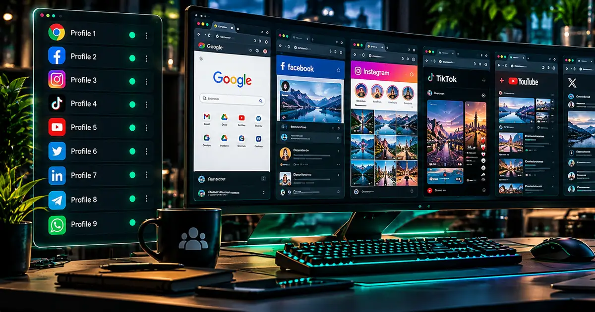برامج وأدوات متعددة الحسابات