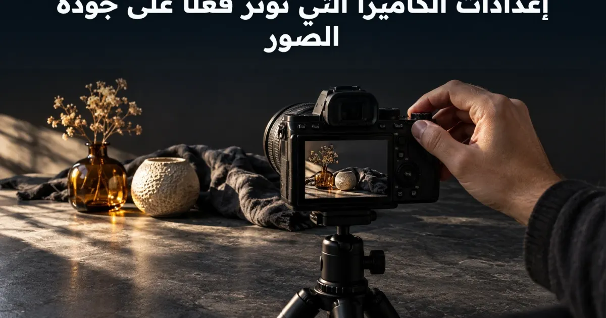 إعدادات الكاميرا التي تؤثر فعلًا على جودة الصور