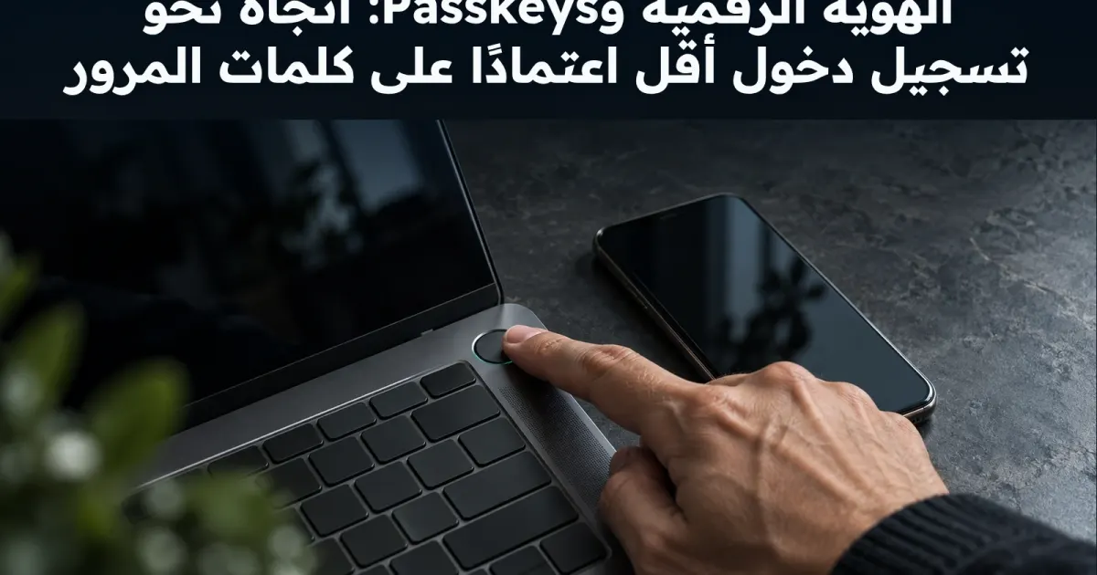 الهوية الرقمية وPasskeys: اتجاه نحو تسجيل دخول أقل اعتمادًا على كلمات المرور