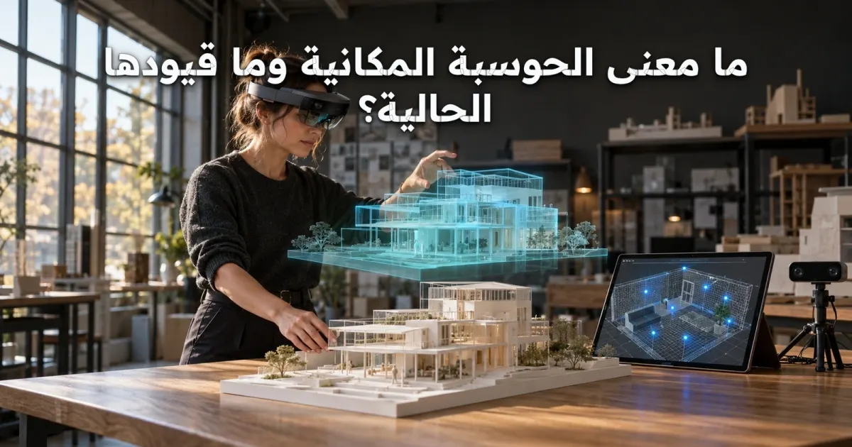 ما معنى الحوسبة المكانية وما قيودها الحالية؟