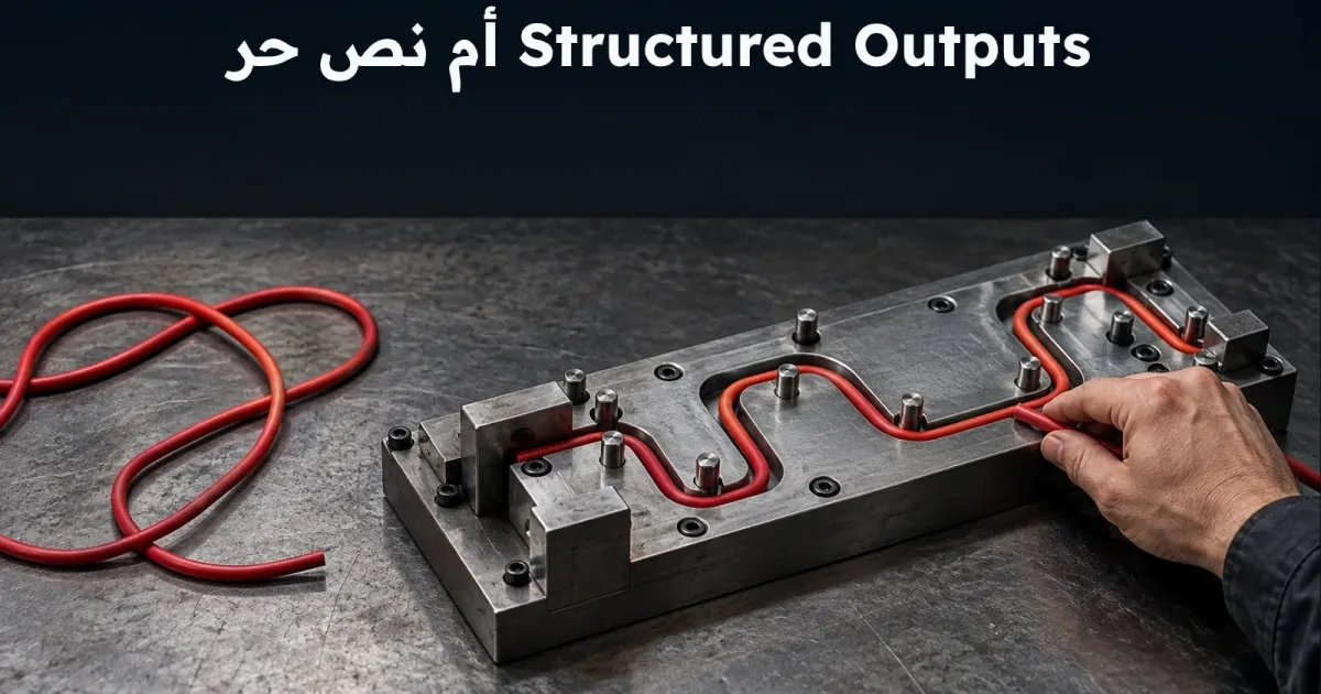 Structured Outputs أم نص حر: متى يجب أن تجبر النموذج على Schema؟