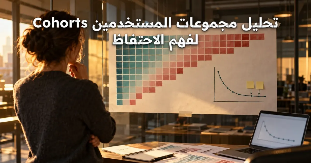 تحليل مجموعات المستخدمين Cohorts لفهم الاحتفاظ