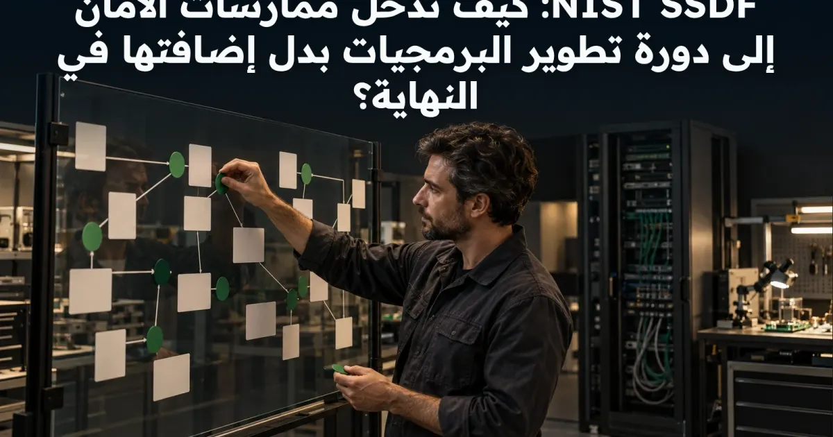 NIST SSDF: كيف تدخل ممارسات الأمان إلى دورة تطوير البرمجيات بدل إضافتها في النهاية؟