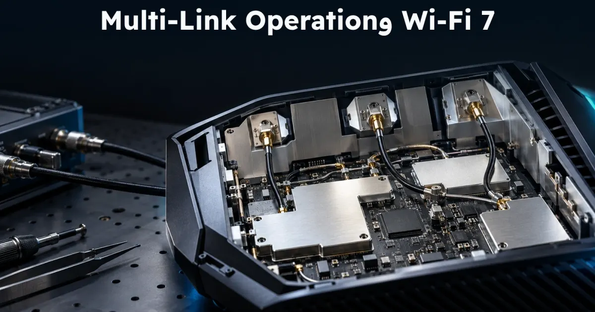 Wi‑Fi 7 وMulti-Link Operation: لماذا يمكن للجهاز استخدام أكثر من رابط لاسلكي؟