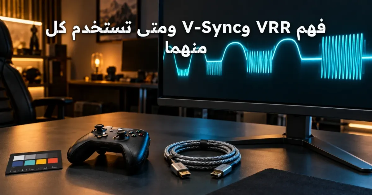 فهم VRR وV-Sync ومتى تستخدم كل منهما