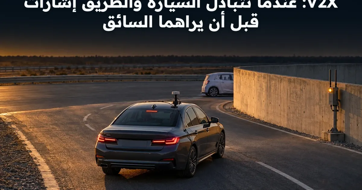 رسائل V2X خارج مجال الرؤية: متى تكون معلومة الطريق صالحة للاستخدام؟
