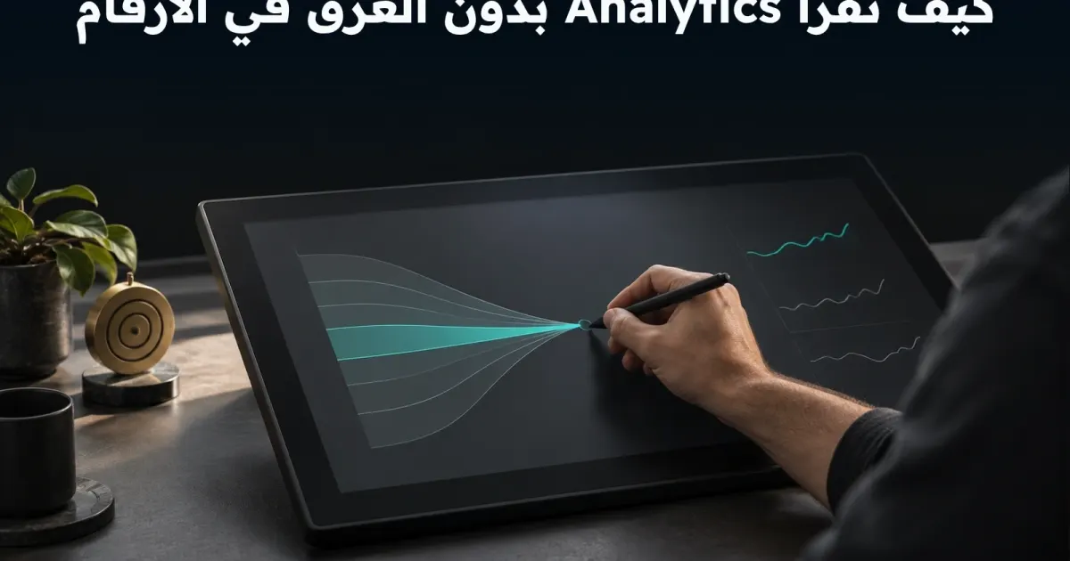 كيف تقرأ Analytics بدون الغرق في الأرقام