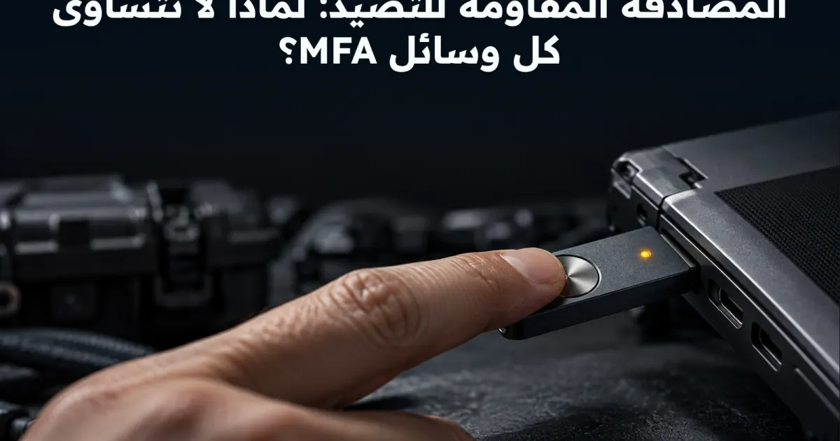المصادقة المقاومة للتصيد: لماذا لا تتساوى كل وسائل MFA؟