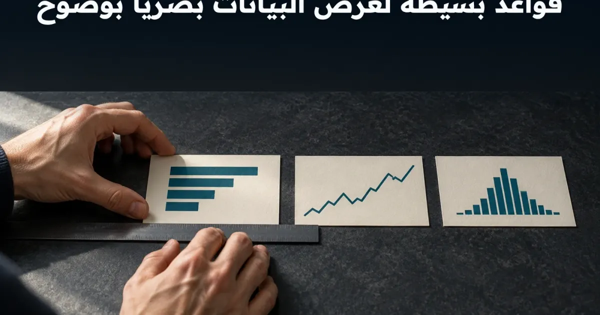 قواعد بسيطة لعرض البيانات بصريًا بوضوح