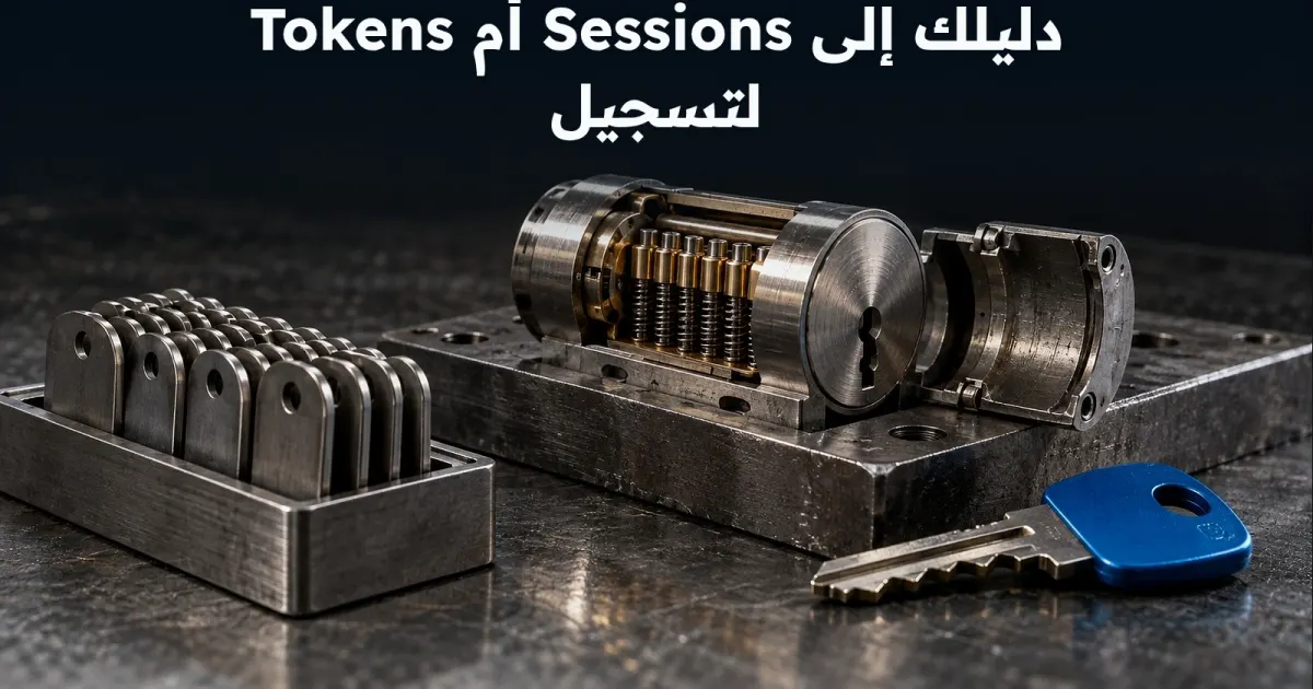 Sessions أم Tokens لتسجيل الدخول؟ مقارنة معمارية قبل اختيار JWT