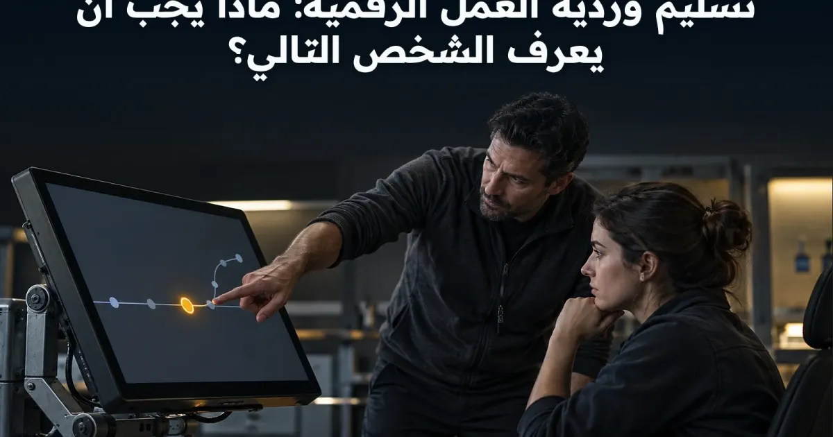 تسليم وردية العمل الرقمية: ماذا يجب أن يعرف الشخص التالي؟