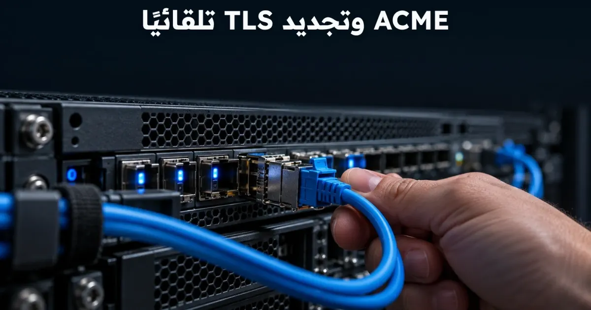 ACME وتجديد TLS تلقائيًا: كيف تتجنب انتهاء الشهادة فجأة؟