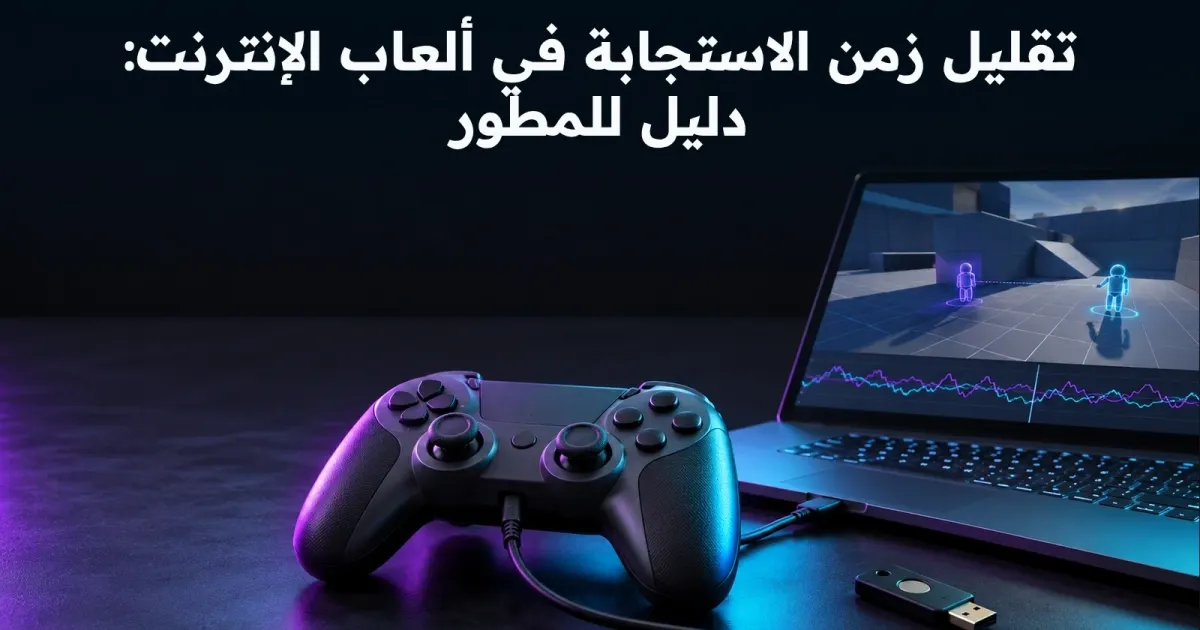 تقليل زمن الاستجابة في ألعاب الإنترنت: دليل للمطور